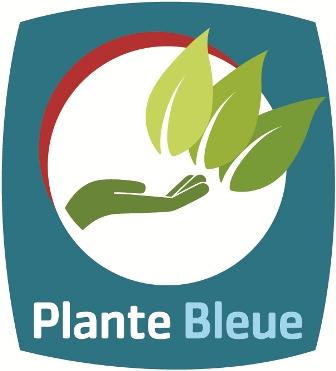 label plante label plante bleue