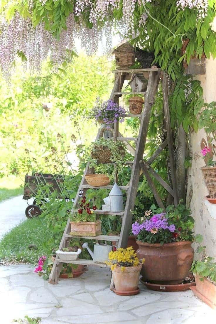 Le « mobilier » de jardin  jardin de curé