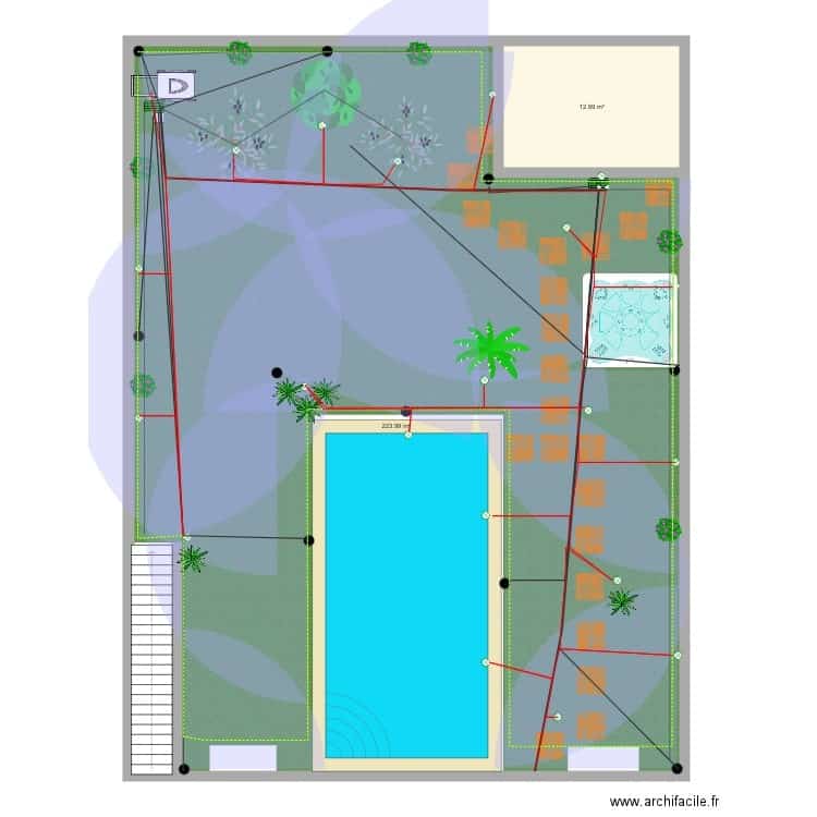 exemple plan de jardin