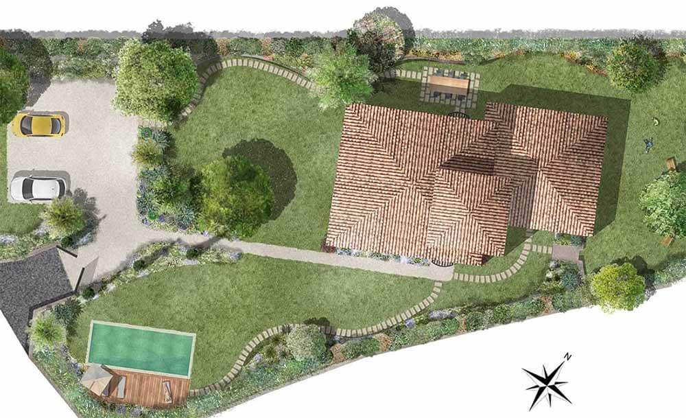 modèle plan jardin modèle plan jardin
