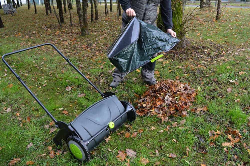 balayeuse à feuilles