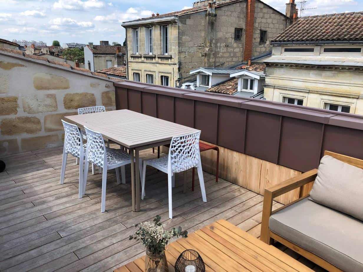 Photo terrasse tropézienne