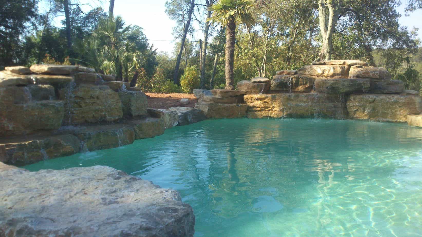 enrochement piscine enrochement piscine