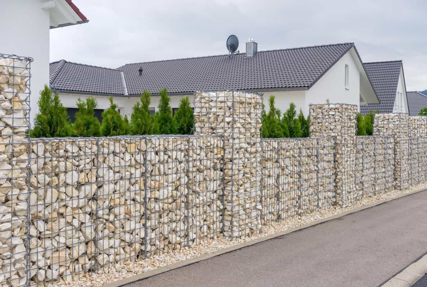Photo clôture gabion Photo clôture gabion