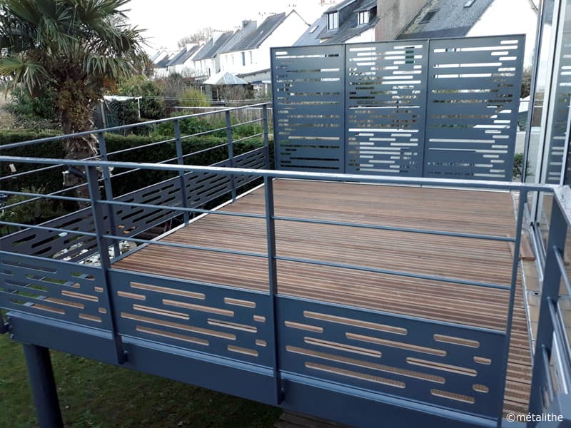  corps terrasse aluminium