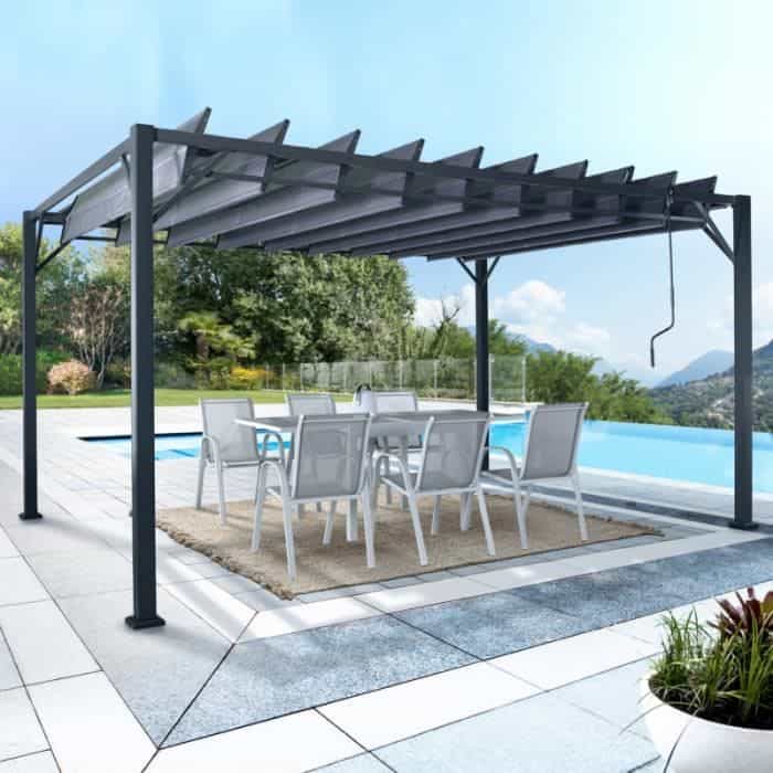 exemple de pergola en fer