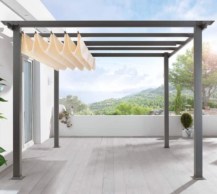 pergola en PVC pergola en PVC