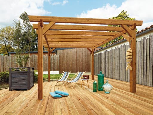 pergola terrasse en bois pergola terrasse en bois