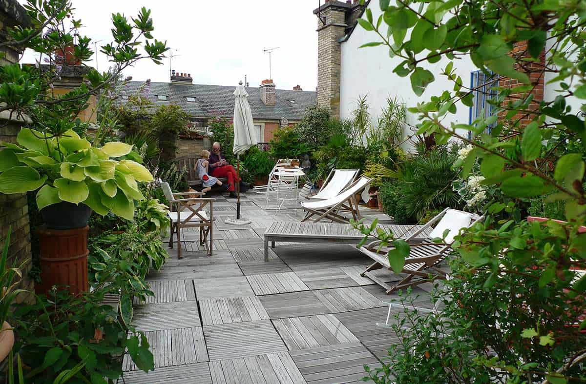 terrasse de toit terrasse de toit
