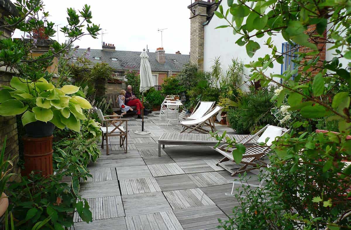 terrasse de toit