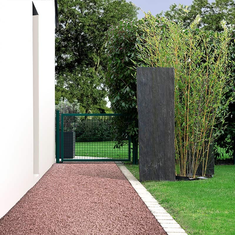 allée de jardin en gravier goudronné allée de jardin en gravier goudronné