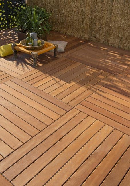 dalle clipsable extérieure en bois dalle clipsable extérieure en bois