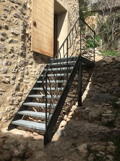 escalier extérieur en métal escalier extérieur en métal