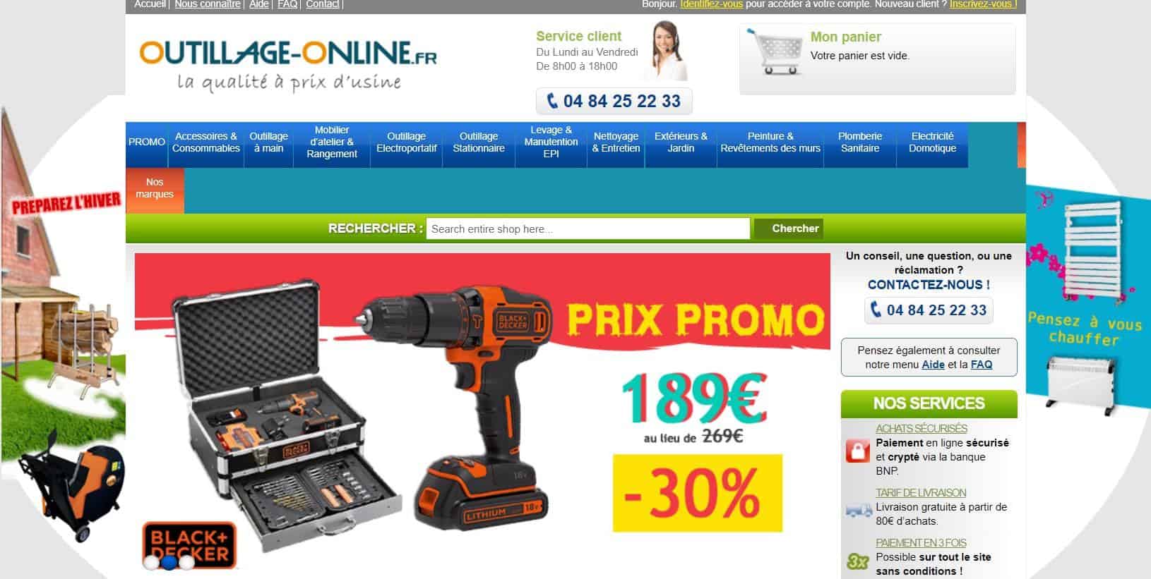 site outillageonline site outillageonline